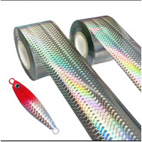 Balık Pulu Desenli Sıcak Damgalama Folyosu (Gümüş) – 4 cm x 120 m Balık Pulu Desenli Sıcak Damgalama Folyosu (Gümüş) – 4 cm x 120 m