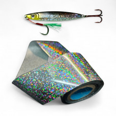 Sıcak Baskı Hologram Folyosu 4cm*1m - Desenli Balıkçılık Malzemeleri - Yapay Yem Baskısı