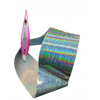 Sıcak Baskı Hologram Folyosu 4cm*1m - Desenli Balıkçılık Malzemeleri - Yapay Yem Baskısı