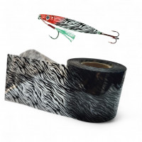 Sıcak Baskı Hologram Folyosu 4cm*1m - Desenli Balıkçılık Malzemeleri - Yapay Yem Baskısı - 6