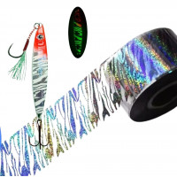 Sıcak Baskı Hologram Folyosu 4cm*1m - Desenli Balıkçılık Malzemeleri - Yapay Yem Baskısı - 8 Sıcak Baskı Hologram Folyosu 4cm*1m - Desenli Balıkçılık Malzemeleri - Yapay Yem Baskısı - 8