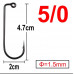 S.F. 28 gr Jig Head 0/5 No İğne - Renk: S04