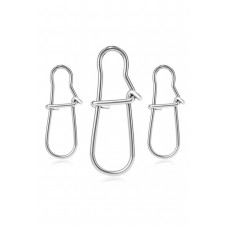 17mm Klips - Jig, Rapala İçin - Paslanmaz Nikel Kaplama - 10 Adet