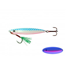 S.F. Sardin Jig 22g Renk: 15 - Sahte Yem Kaşık Rapala -Levrek, Palamut, Lüfer, Çinekop, Turna İçin En İyi UV Jig Yem