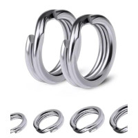 10 Pcs 7mm Split Rings