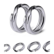 10 pcs 6mm Split Rings