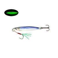 S.F. Sardin Jig 29g - Color: 4 - Fake Bait Spoon Rapala - Best Glow Jig Bait for Sea Bass, Bonito, Bluefish, Chinkop, Pike