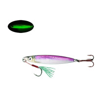 S.F. Sardin Jig 34g - Color: 5 - Fake Bait Spoon Rapala - Best Glow Jig Bait for Sea Bass, Bonito, Bluefish, Chinkop, Pike