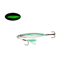 S.F. Sardin Jig 34g - Color: 6 - Fake Bait Spoon Rapala - Best Glow Jig Bait for Sea Bass, Bonito, Bluefish, Chinkop, Pike
