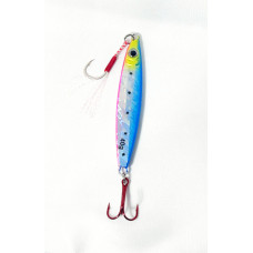 S.F Sardin Jig 40g - Spoon Fake Fish Lures - Best Jig Bait for Sea Bass Bonito Bluefish Pike - Color: 19